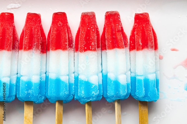 Obraz Red, White, and Blue Popsicle 2