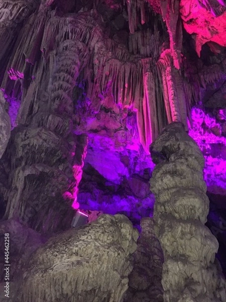 Obraz Stalactites and stalagmites