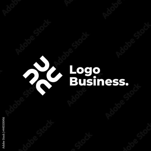 Obraz u n rectangle logo