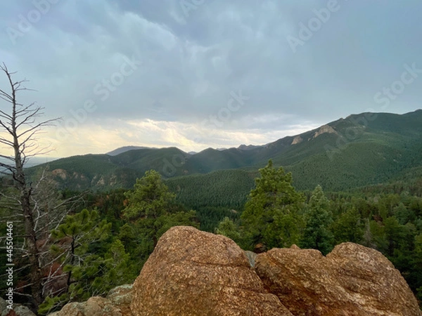 Obraz landscape with clouds