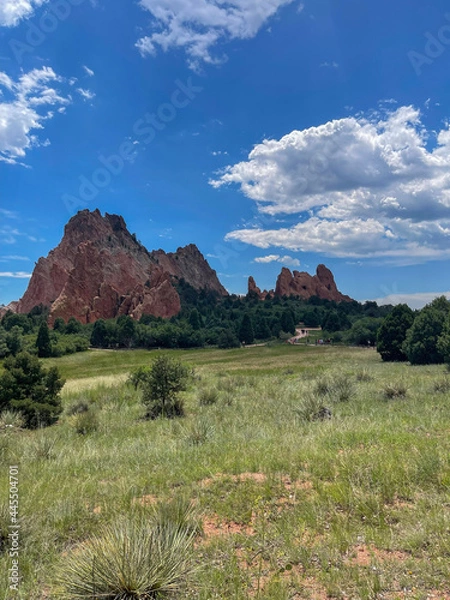 Obraz landscape with blue sky