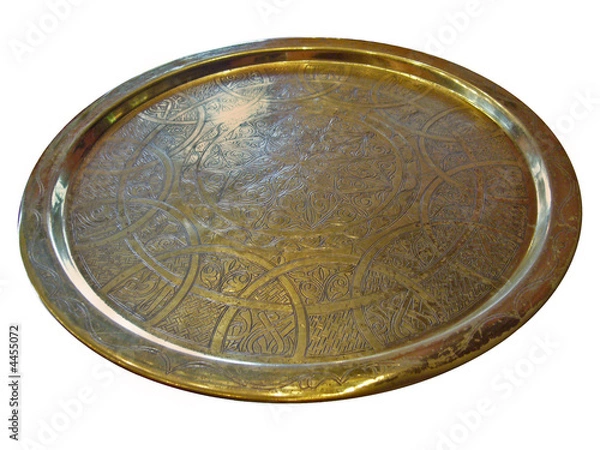 Obraz plateau en cuivre