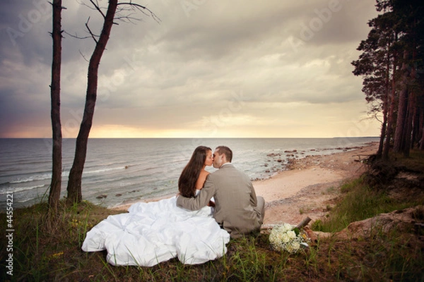 Obraz Romans ślubny