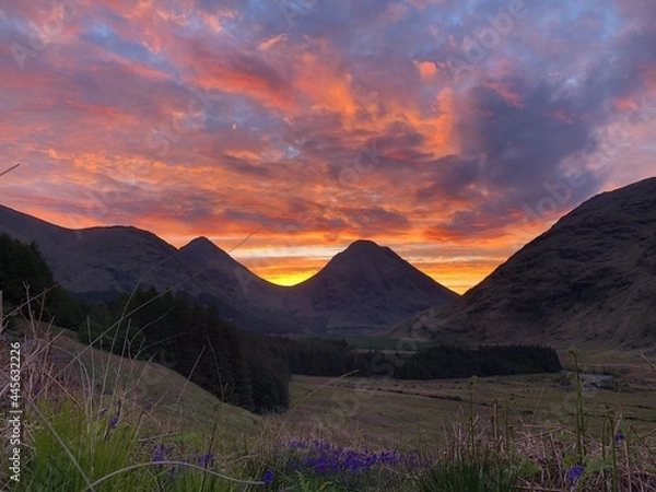 Obraz Scottish sunrise