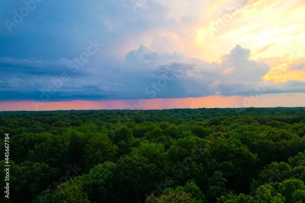Obraz Storm clouds passing by