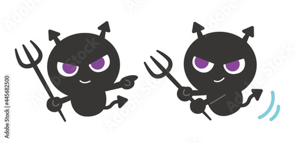 Obraz かわいいバイキンのイラスト