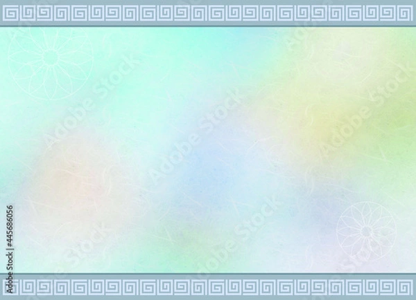 Obraz 동양적인 패턴의 한지 배경이미지