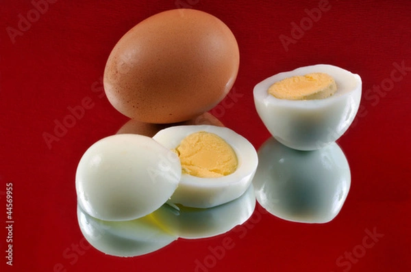 Fototapeta Un oeuf dur coupé