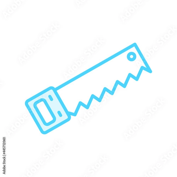 Obraz Illustration Vector Graphic of Saw icon