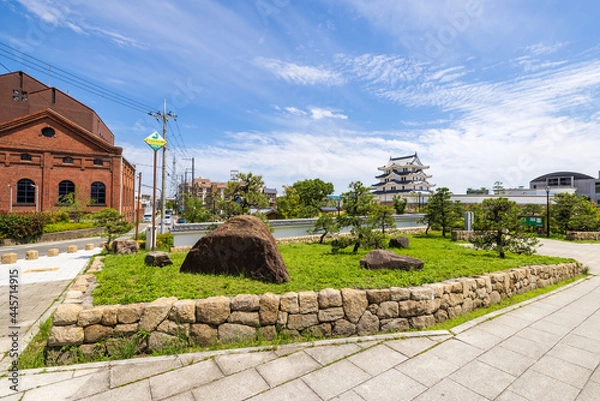 Obraz 尼崎城の公園