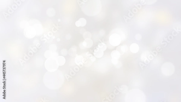 Fototapeta Abstract bokeh lights with soft light background illustration. Bokeh colorful glows sparkle beautiful Valentines Day concept. New year day
