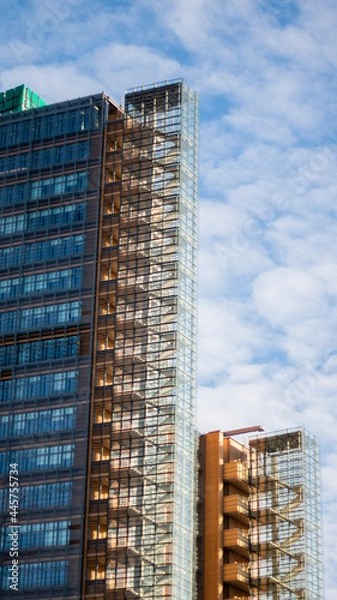 Fototapeta A modern building in Berlin