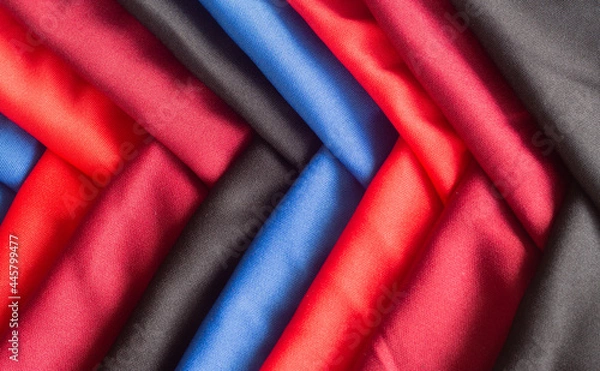 Obraz fabric cutting background.