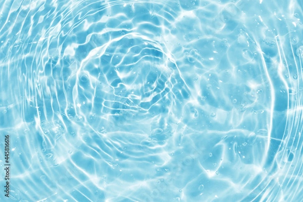 Fototapeta 水 ジェル 波 ブルー テクスチャ 背景