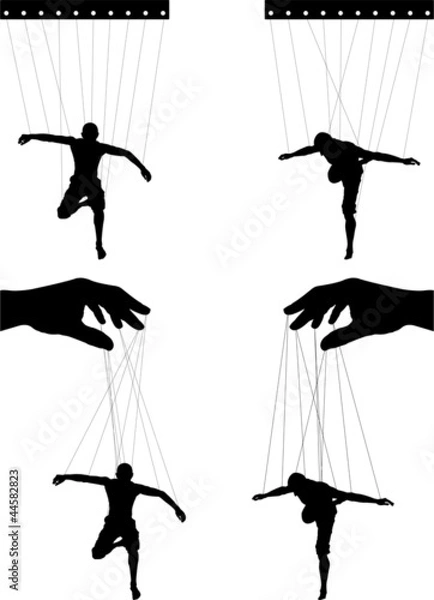 Obraz marionettes. fourth variant