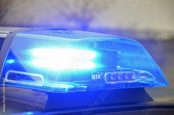 Fototapeta Polizei im Einsatz