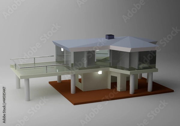 Obraz house model