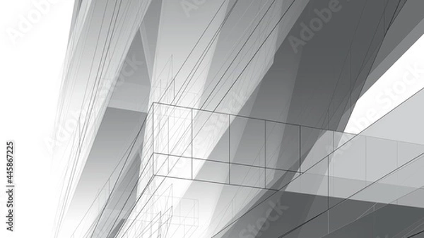 Fototapeta abstract architecture background 
