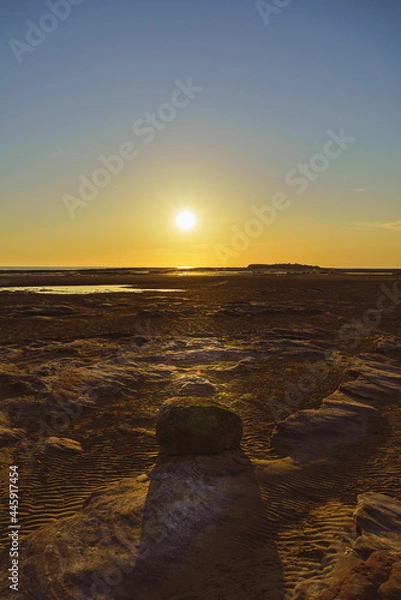 Obraz sunset over the sea