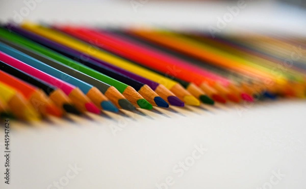 Obraz Buntstifte / Holzstifte