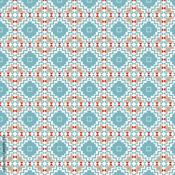 Fototapeta geometric pattern,vectors design with color,