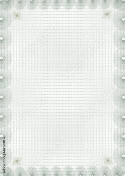 Fototapeta Tangir template for design of diploma, certificate
