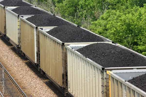 Fototapeta Coal Train