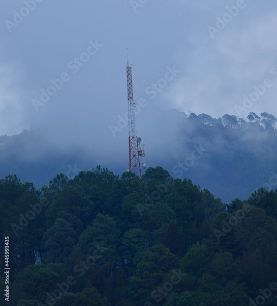 Obraz antena en tormenta