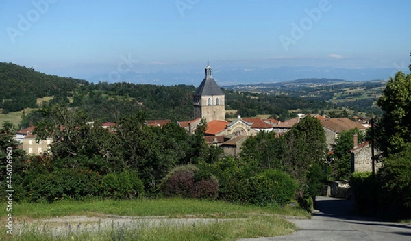 Fototapeta Saint Félicien (Ardèche)