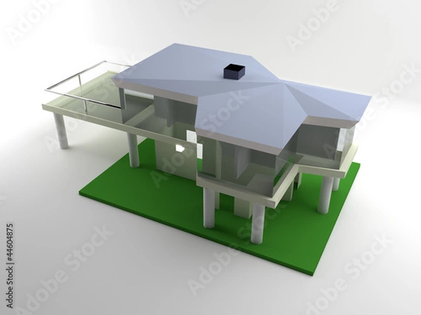 Obraz building model