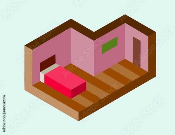 Obraz house with a roof