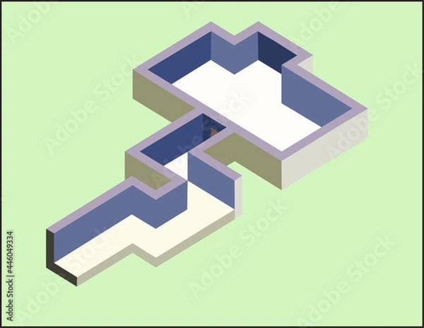 Obraz background with arrows