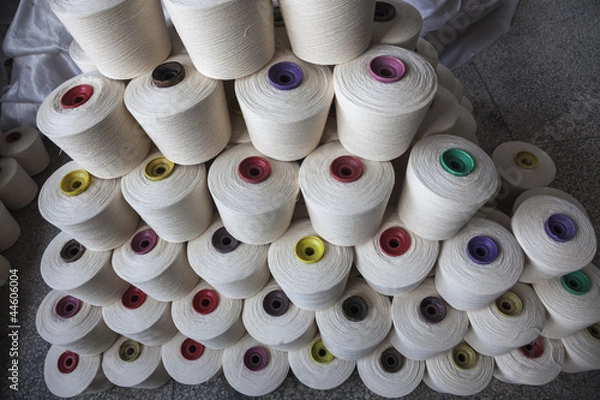 Fototapeta cotton thread cone