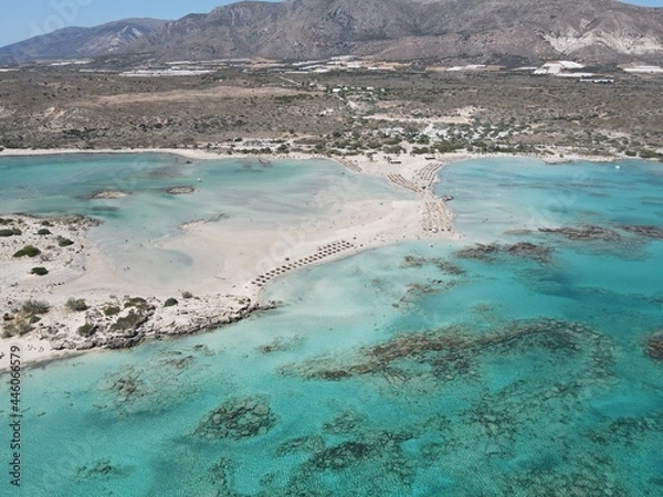 Fototapeta view from the beach