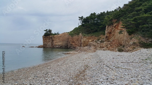 Obraz 한국 연평도 바다 해변