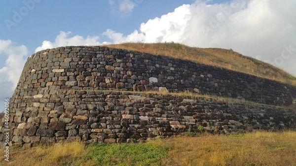 Obraz 한국 연천 호루고루 성벽