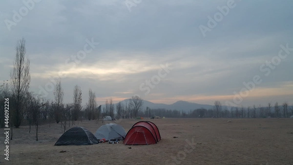Obraz 한국의 유원지 강천섬 넓은 들판