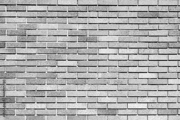Fototapeta Texture of a brick wall with cracks and scratches which can be used as a background