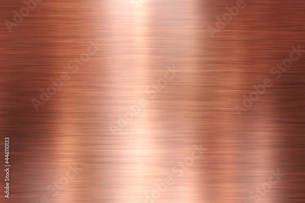 Fototapeta copper texture background with reflection