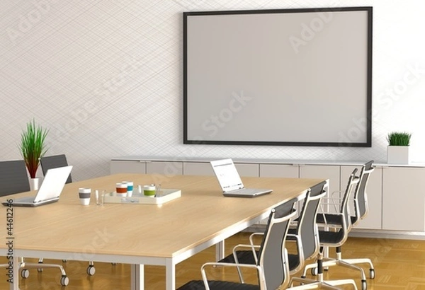 Fototapeta Besprechung 3