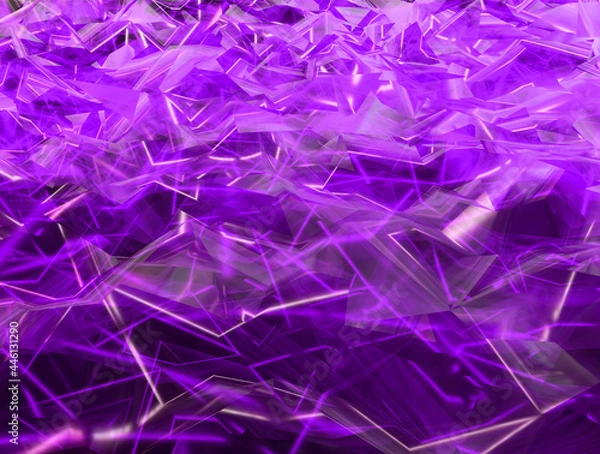 Fototapeta Abstract geometric background. 3d rendering.