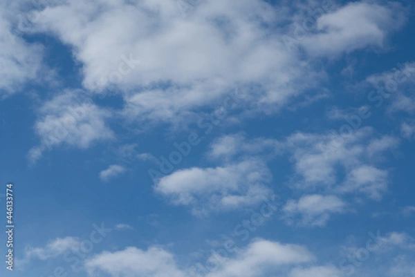 Obraz Cloudy sky on a rainy day.