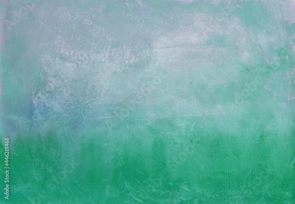 Fototapeta 緑のグラデーション　背景テクスチャ