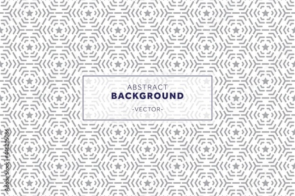 Fototapeta Abstract seamless geometric patterns background can be use to make wallpaper