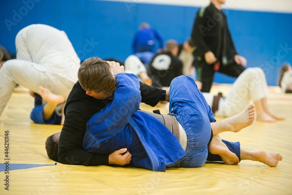 Obraz Half guard brazilian jiu jitsu