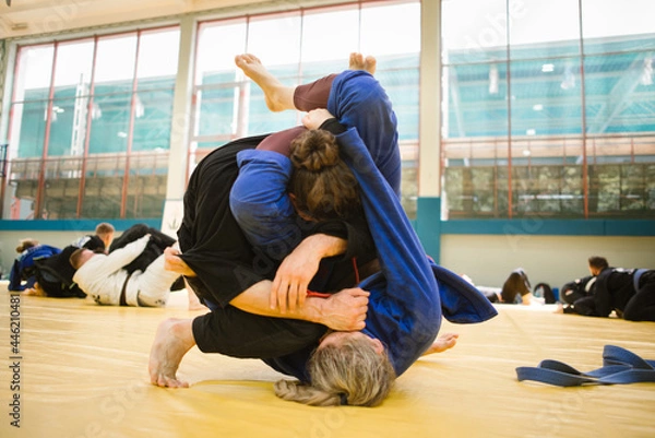 Obraz Triangle choke brazilian jiu jitsu