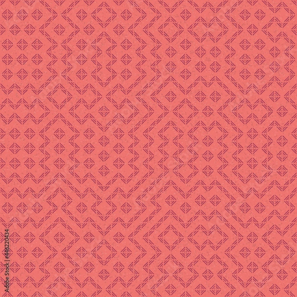 Obraz Abstract Geometric Pattern generative computational art illustration