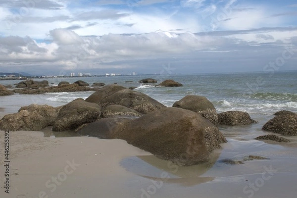 Obraz beach and rocks