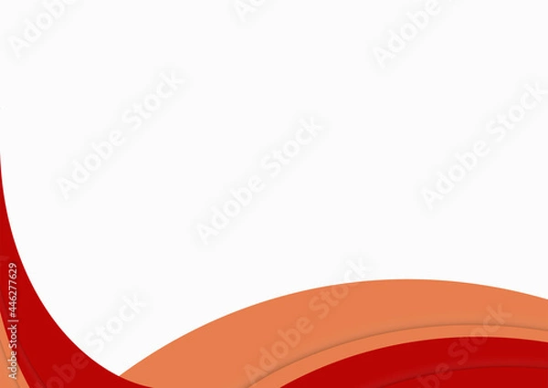 Fototapeta Simple modern abstract wave background for presentation design. Vector illustration design for business corporate presentation, banner, cover, web, flyer, business card, poster, game, texture, slide, 