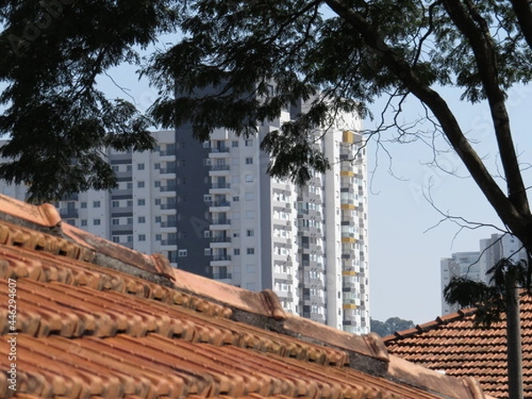 Fototapeta roof of the house